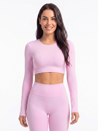 Long Sleeve Crop Top