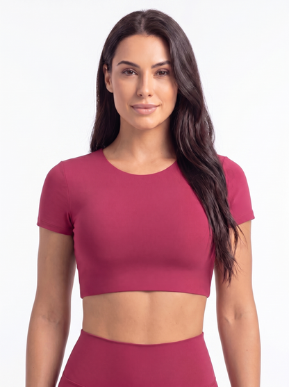 Short Sleeve Crop Top