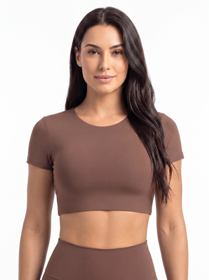 Short Sleeve Crop Top
